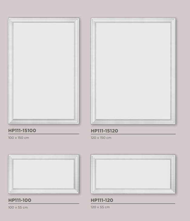 Pannello per Boiserie in polimero con tecnologia BISHIELD Ard Italia  misura 55x55 cm HP111-55