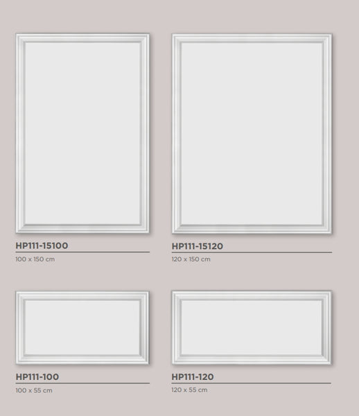 Pannello per Boiserie in polimero con tecnologia BISHIELD Ard Italia  misura 120x150 cm HP111-15120