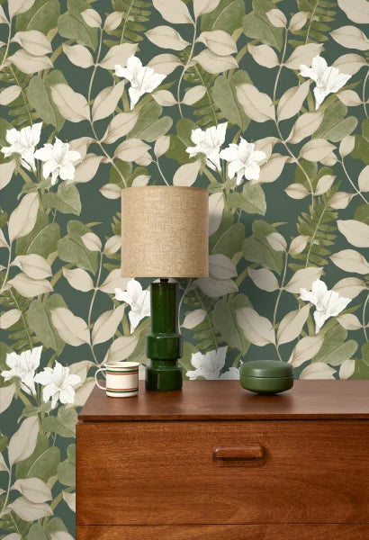 Carta da Parati Soliflore Casadeco Wallpaper