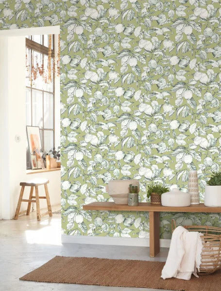 Carta da Parati Soliflore Casadeco Wallpaper
