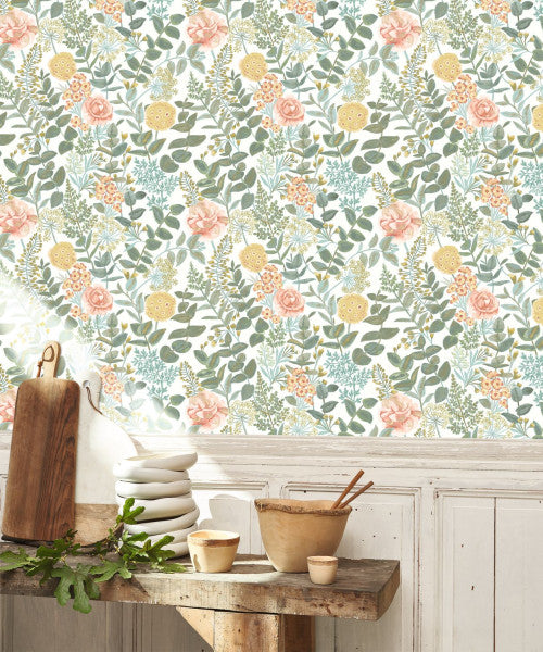 Carta da Parati Soliflore Casadeco Wallpaper