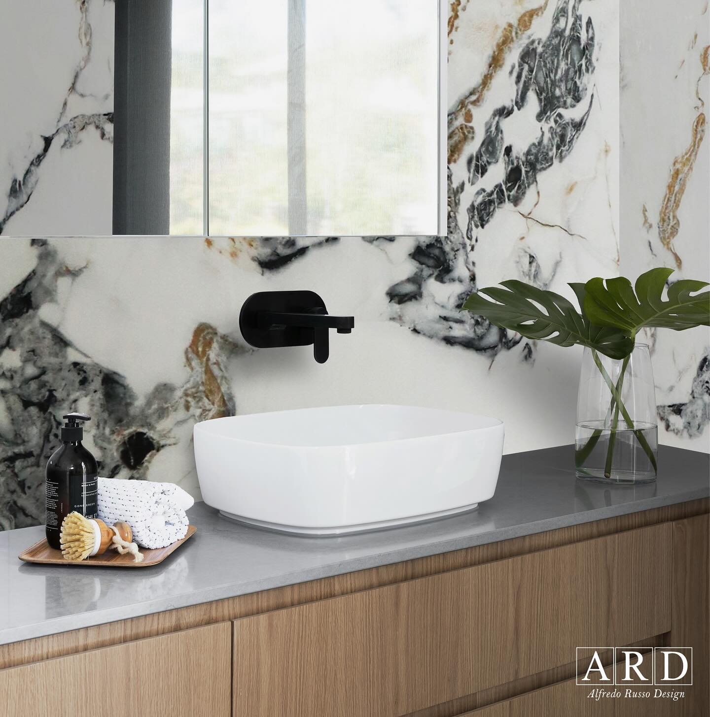 KIT 4 PZ Pannello in PVC effetto marmo Ard Italia misura 1220x2440x4 mm SORRENTO