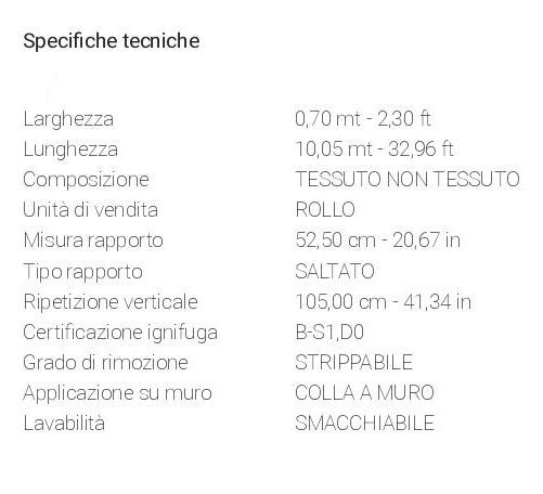 Carta da Parati Scalamandré JV Design Licence cod. 26009