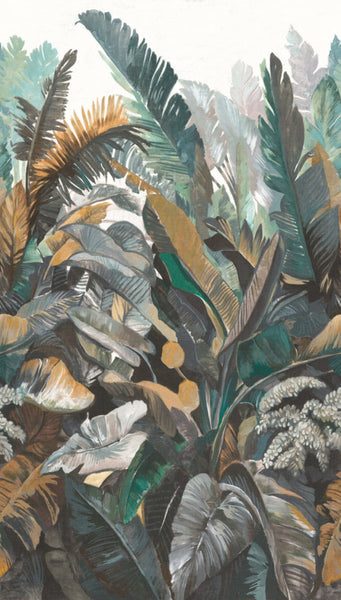 Carta da Parati Unico stampa Floreale Tropical misura 1,59 mt. x 2,80 mt.