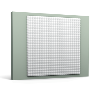 Pannello 3D in poliuretano Orac Decor W117 SLOPE misura  100 cm x 100 cm x 2,3 cm
