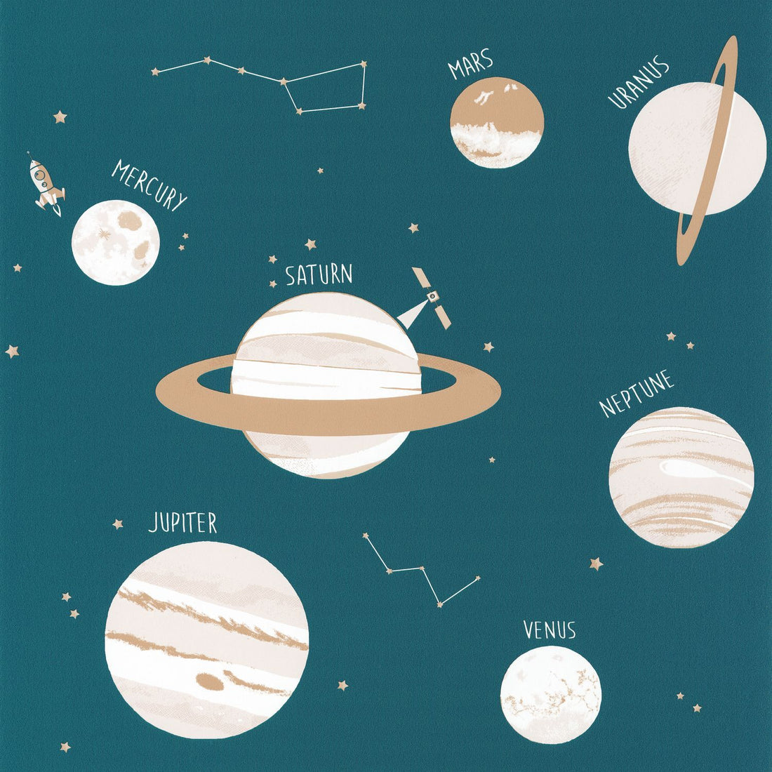 Carta da Parati Our Planet Caselio Wallpaper