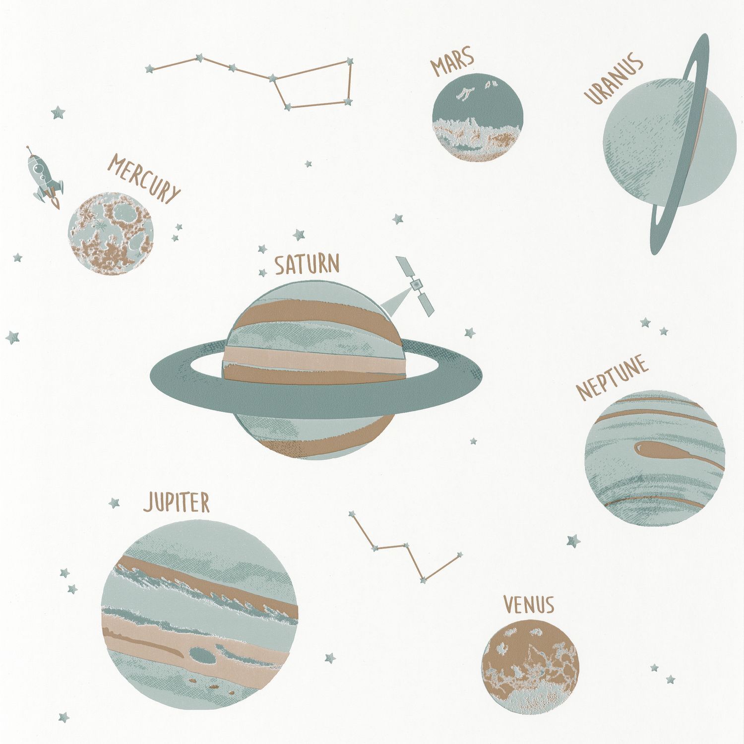 Carta da Parati Our Planet Caselio Wallpaper