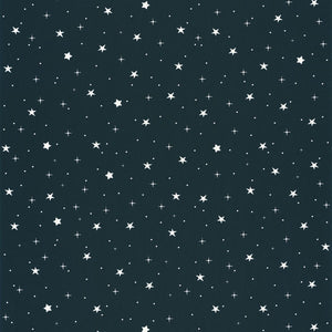 Carta da Parati Stars In Your Eyes Blue Notte/Bianco Our Planet Caselio Wallpaper