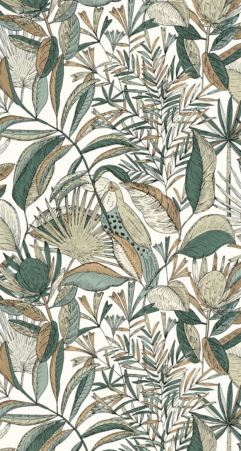 Carta da Parati Nos Gravures JARDIN DE BEL AIR cod. 103017189 Caselio Wallpaper