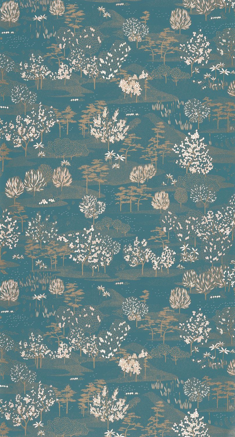 Carta da Parati Nos Gravures JARDIN D'OLINDA cod. 103046244 Caselio Wallpaper