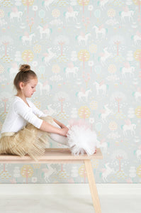 Carta da Parati True Unicorns Majvillan Wallpaper 116-01