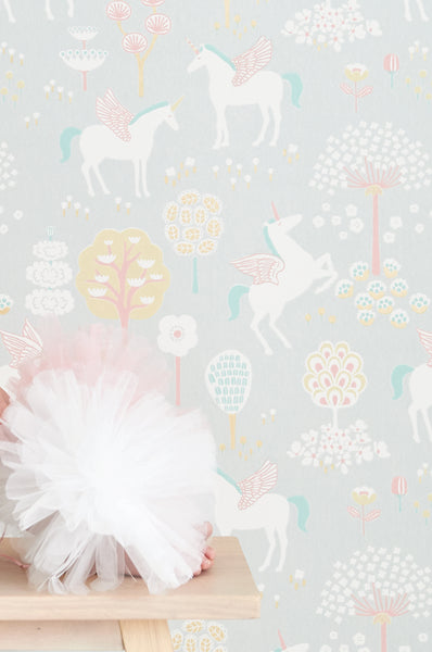 Carta da Parati True Unicorns Majvillan Wallpaper 116-01