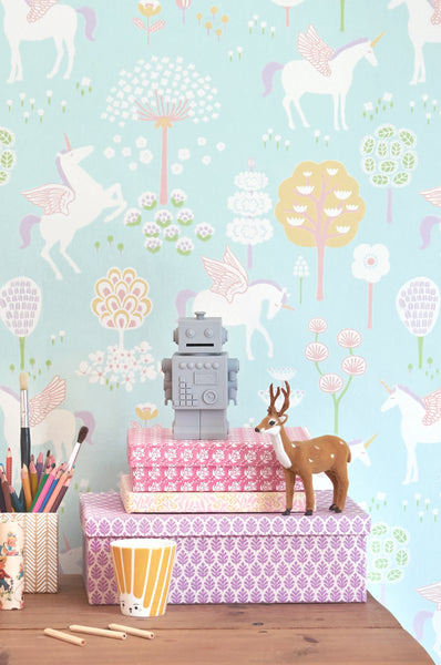 Carta da Parati True Unicorns Majvillan Wallpaper 116-02