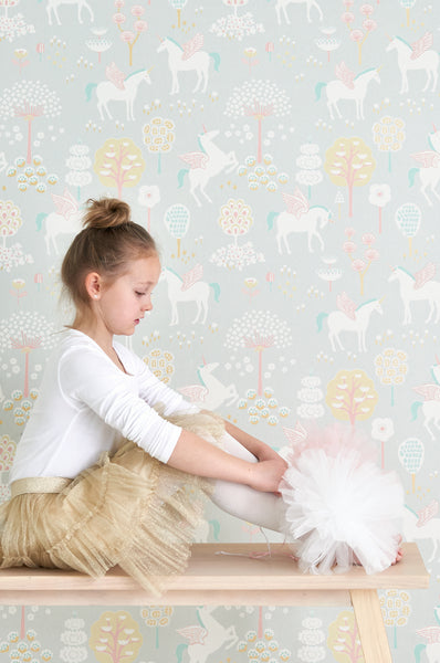 Carta da Parati True Unicorns Majvillan Wallpaper 116-01
