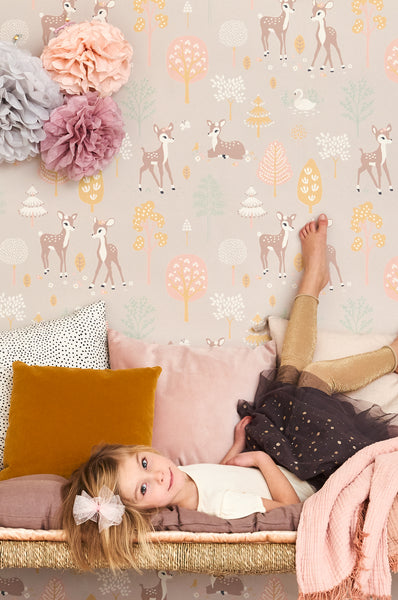 Carta da Parati Golden Woods Majvillan Wallpaper 125-04