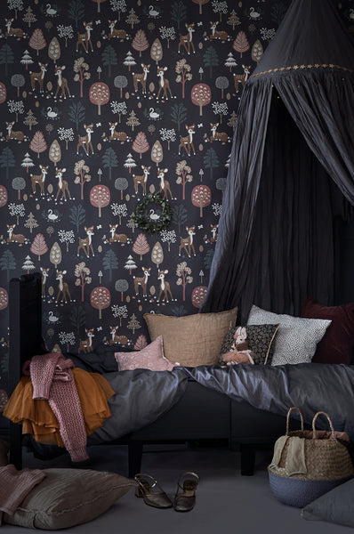 Carta da Parati Golden Woods Majvillan Wallpaper 125-05