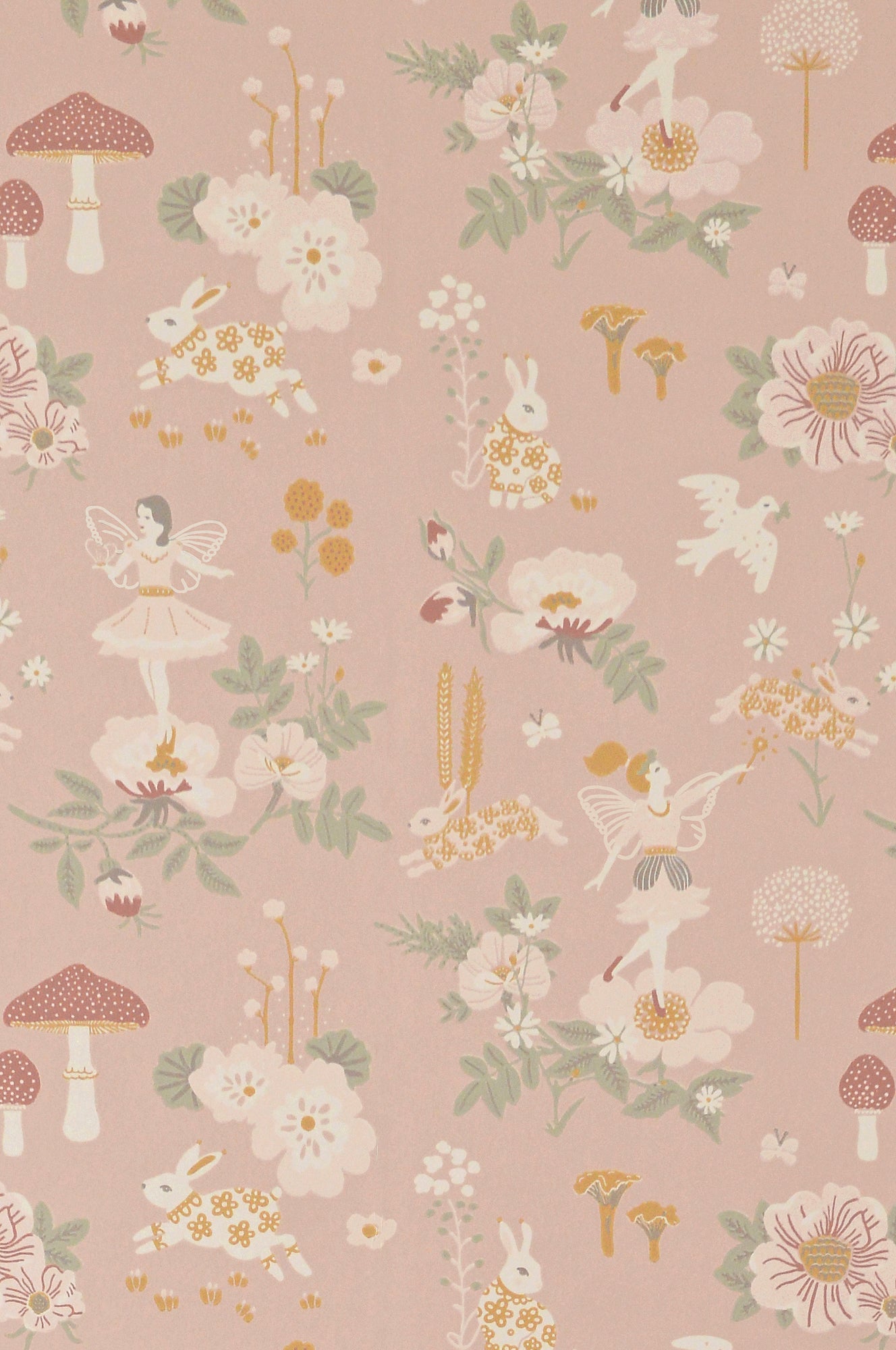Carta da Parati Old Garden Majvillan Wallpaper 138-03