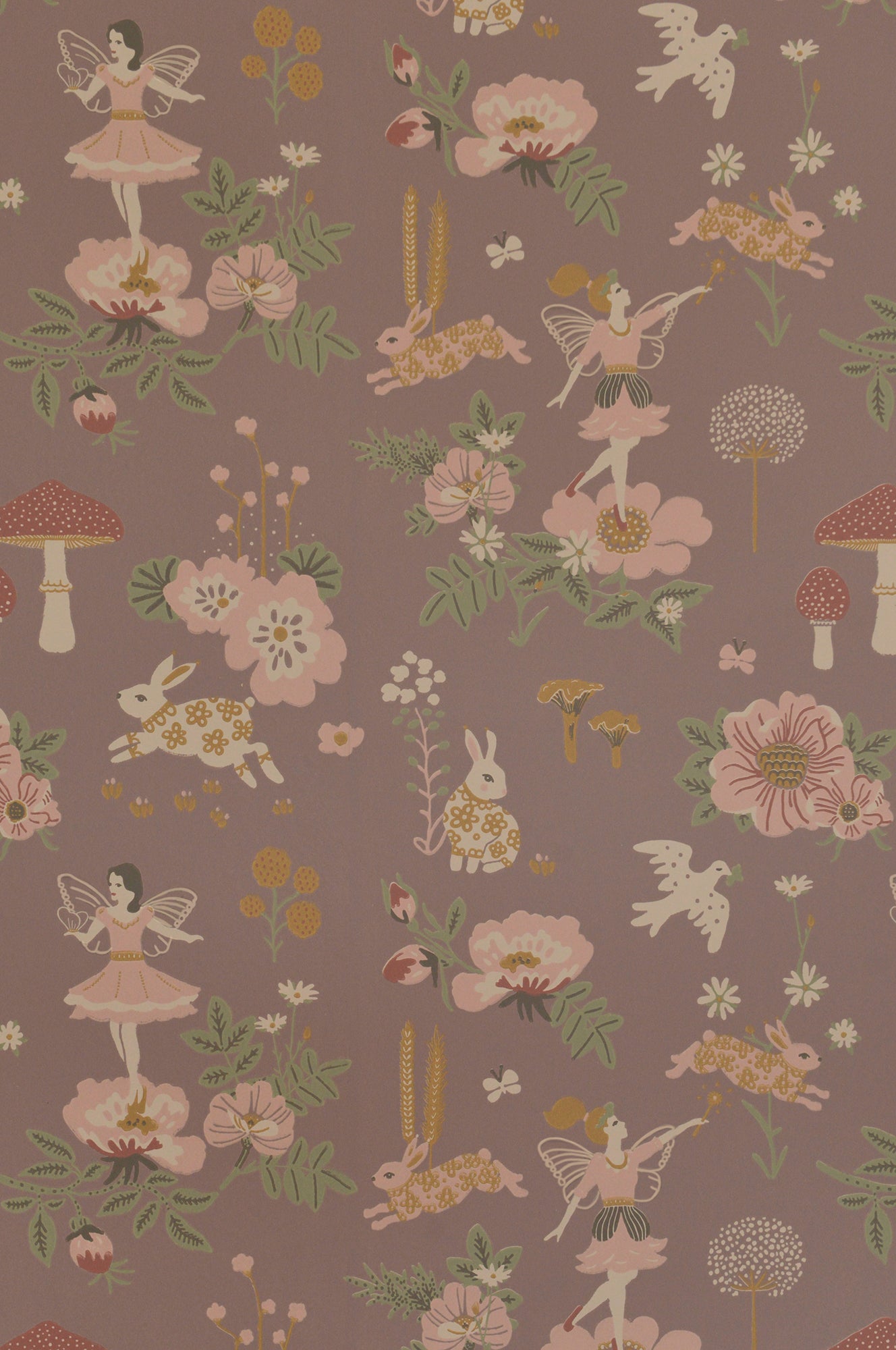 Carta da Parati Old Garden Majvillan Wallpaper 138-04