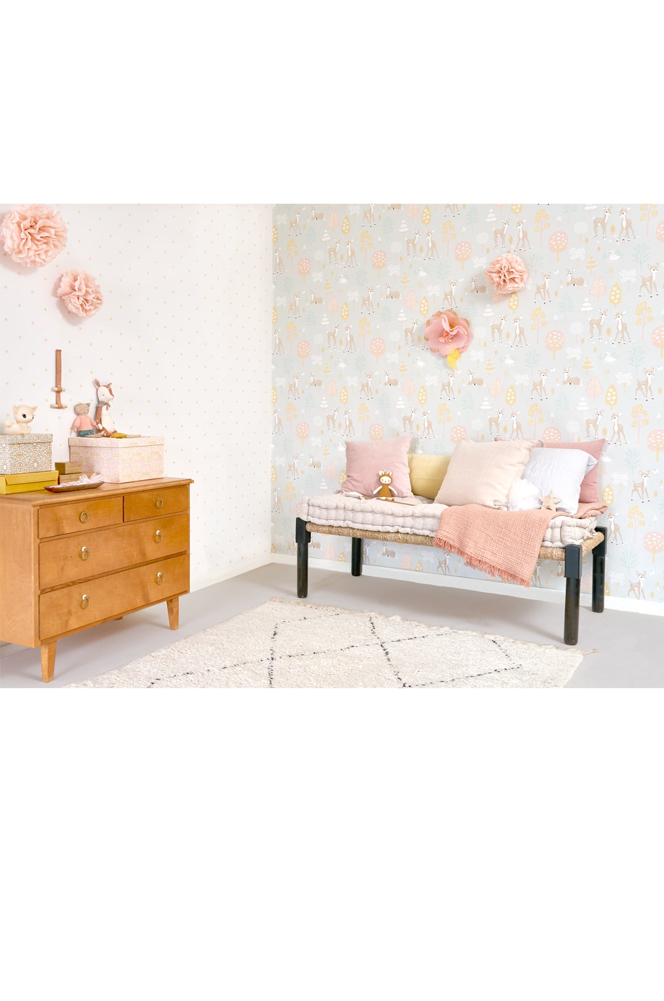 Carta da Parati Golden Woods Majvillan Wallpaper 125-01