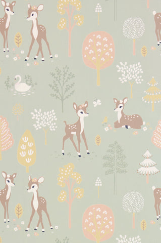 Carta da Parati Golden Woods Majvillan Wallpaper 125-02