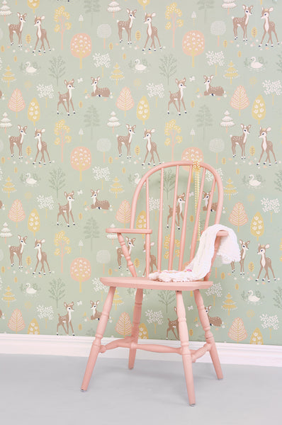 Carta da Parati Golden Woods Majvillan Wallpaper 125-02