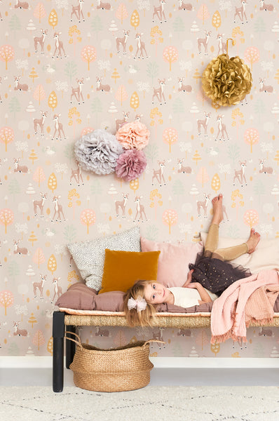 Carta da Parati Golden Woods Majvillan Wallpaper 125-04