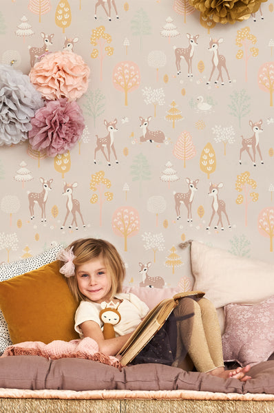 Carta da Parati Golden Woods Majvillan Wallpaper 125-04