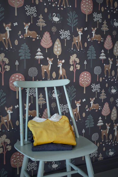 Carta da Parati Golden Woods Majvillan Wallpaper 125-05
