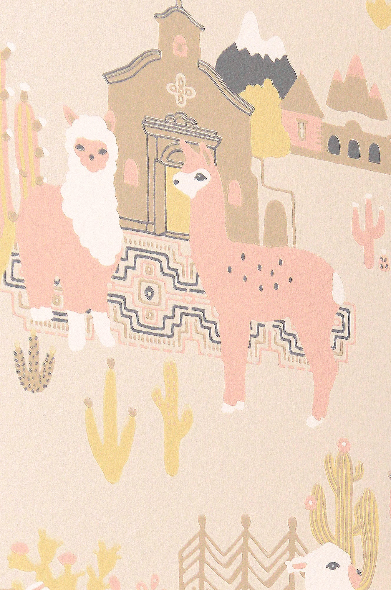 Carta da Parati Lama Village Majvillan Wallpaper 143-03