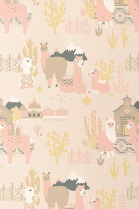Carta da Parati Lama Village Majvillan Wallpaper 143-03