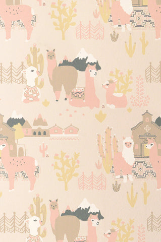 Carta da Parati Lama Village Majvillan Wallpaper 143-03