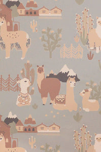 Carta da Parati Lama Village Majvillan Wallpaper 143-02