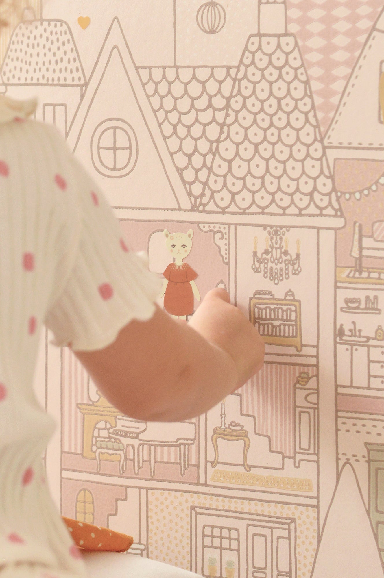 Carta da Parati Dollhouse Majvillan Wallpaper 147-03