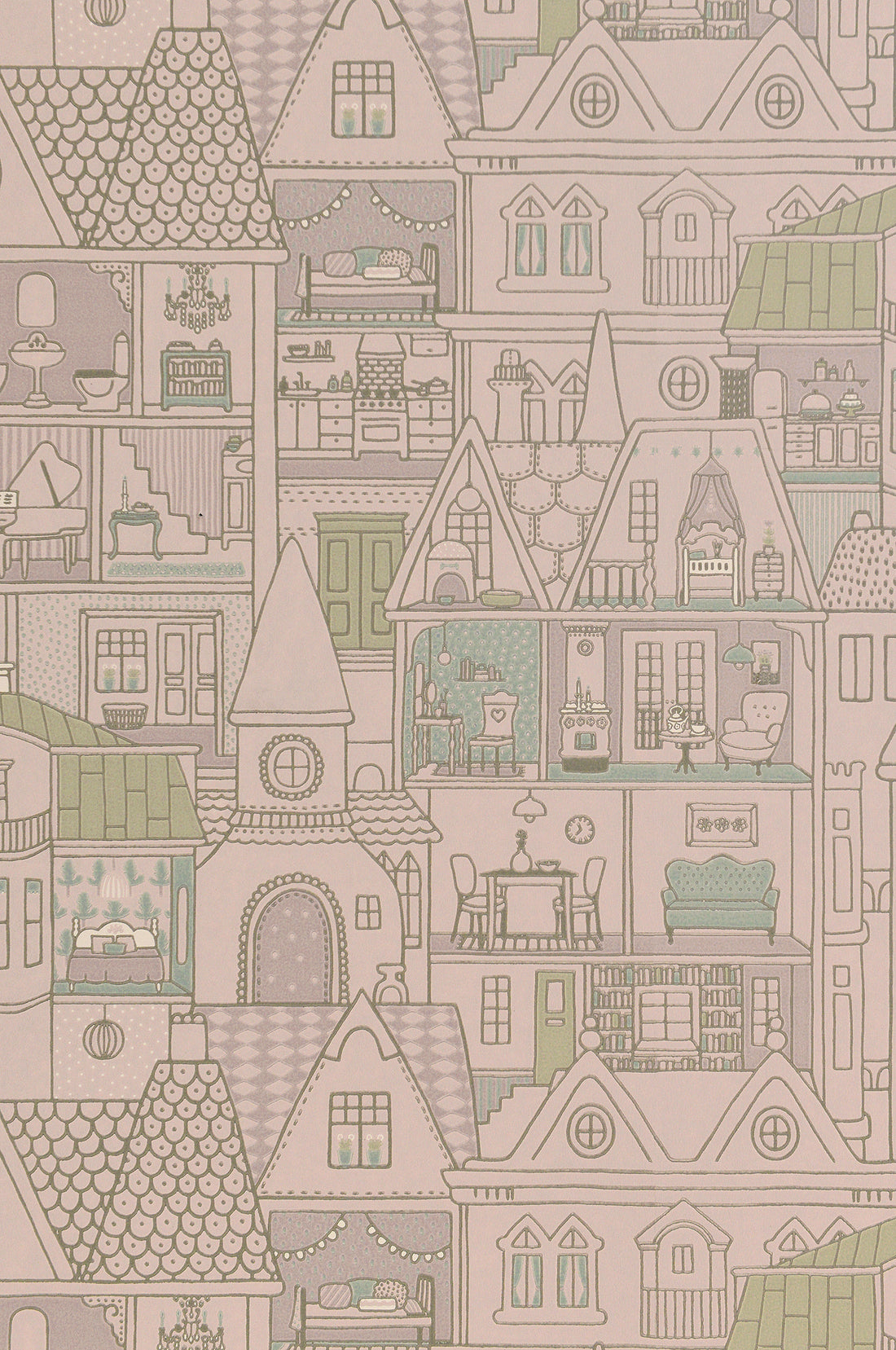 Carta da Parati Dollhouse Majvillan Wallpaper 147-02