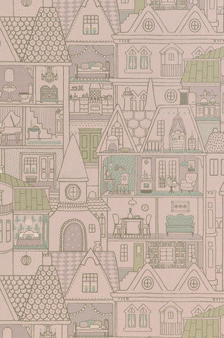 Carta da Parati Dollhouse Majvillan Wallpaper 147-02
