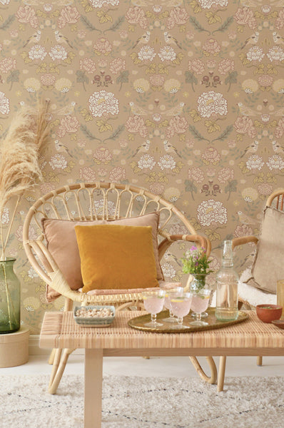 Carta da Parati June Honey Majvillan Wallpaper 136-03