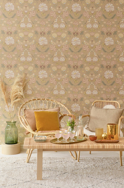Carta da Parati June Honey Majvillan Wallpaper 136-03