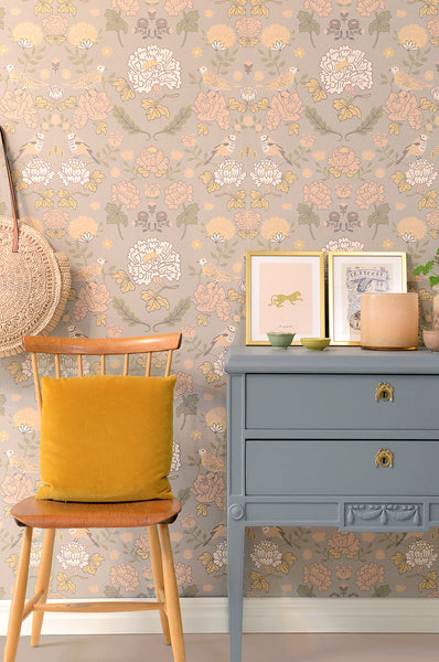 Carta da Parati June Mindful Majvillan Wallpaper 136-01