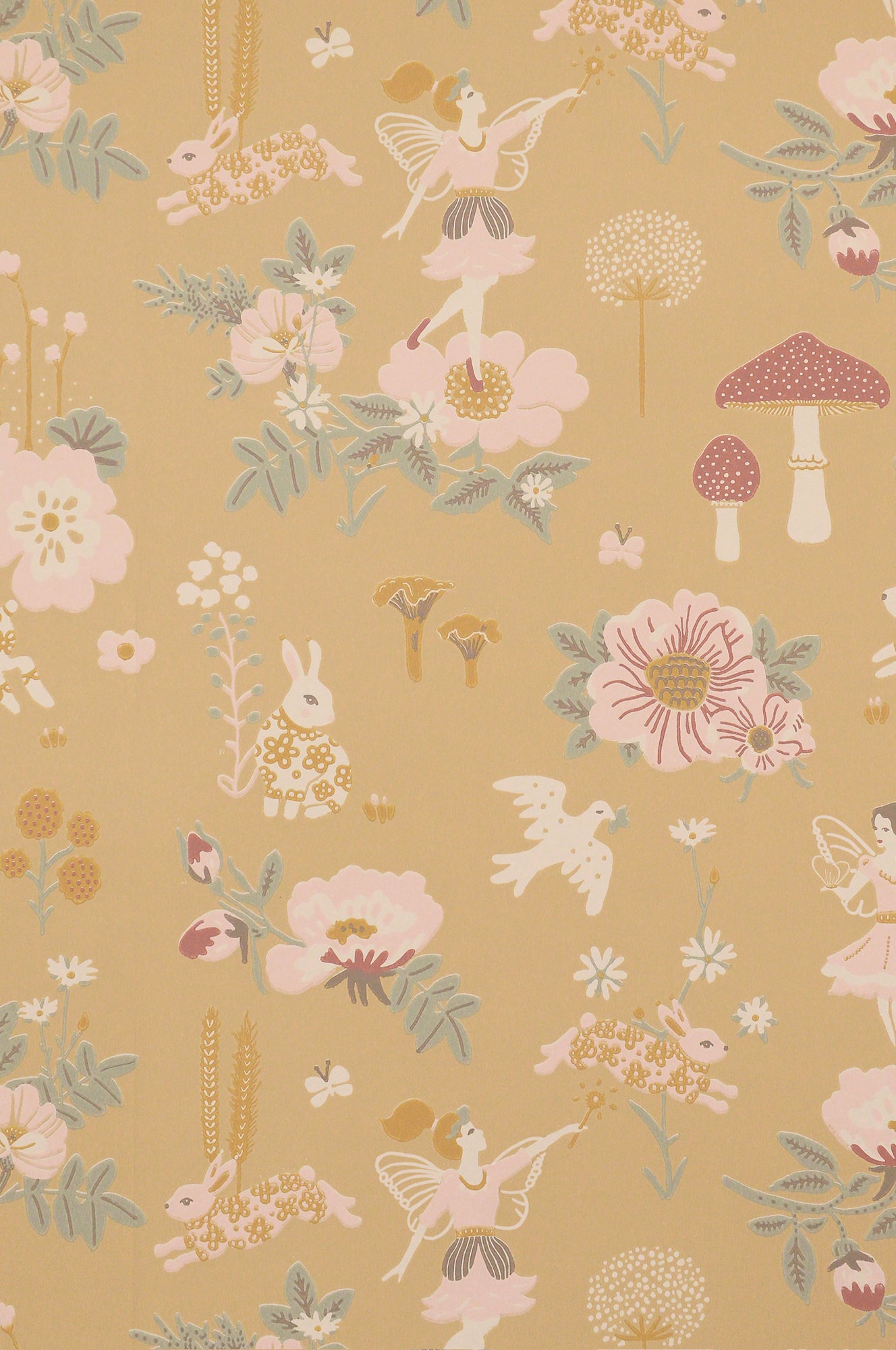 Carta da Parati Old Garden Majvillan Wallpaper 138-01