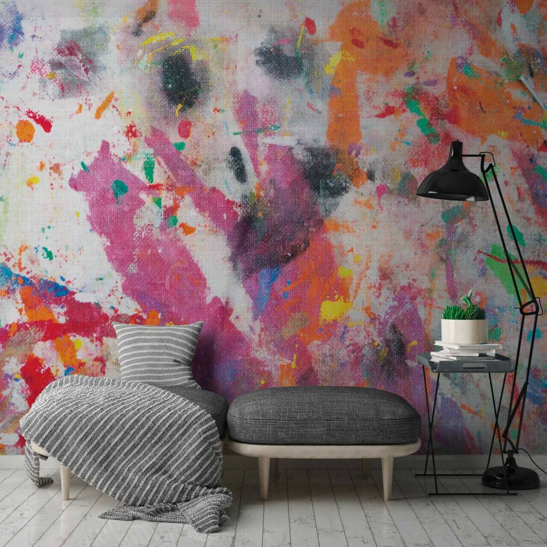 Carta da Parati Metropolitan Stories The Wall cm 371 x 280 cod. 38252-1