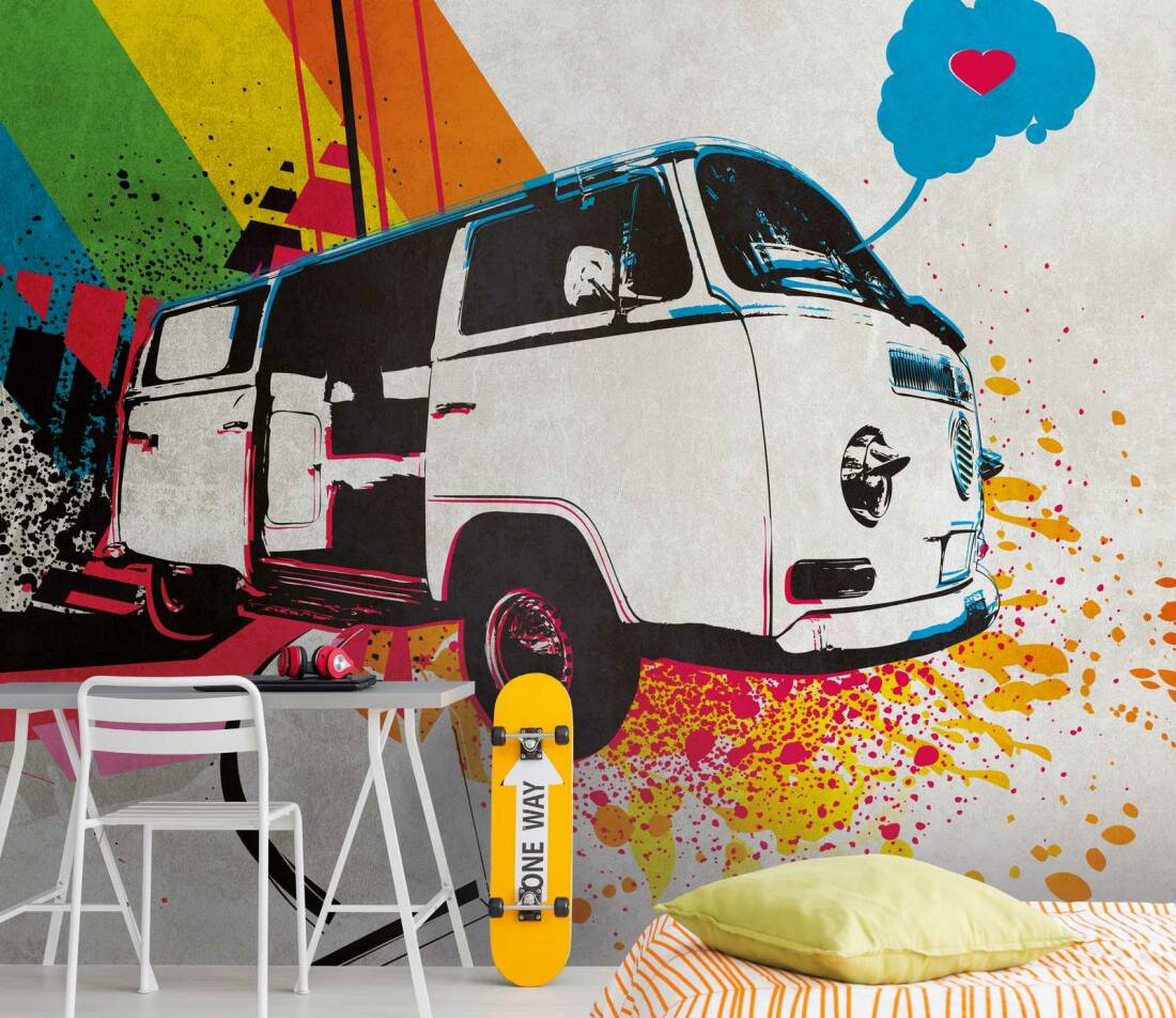 Carta da Parati Metropolitan Stories The Wall cm 371 x 280 cod. 38302-1