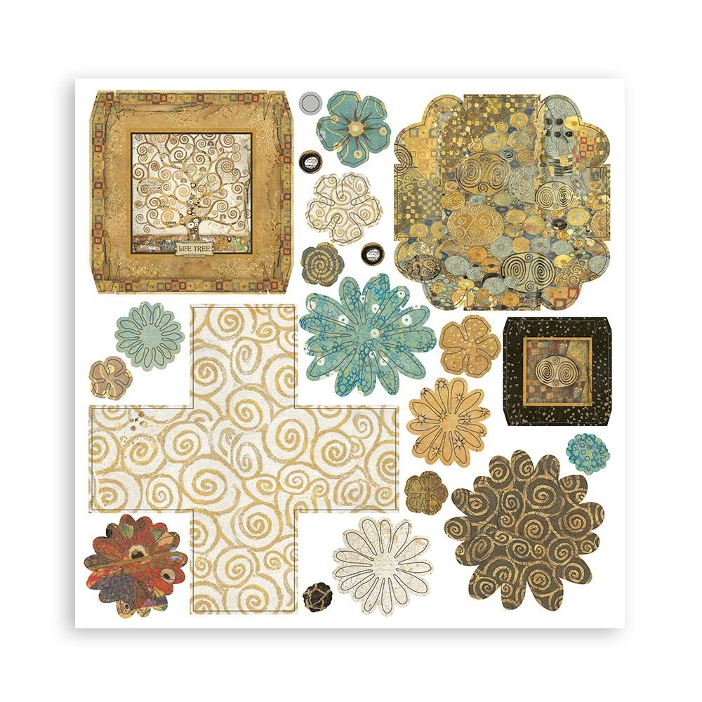 3D Paper Kit Klimt Stamperia OUTLET