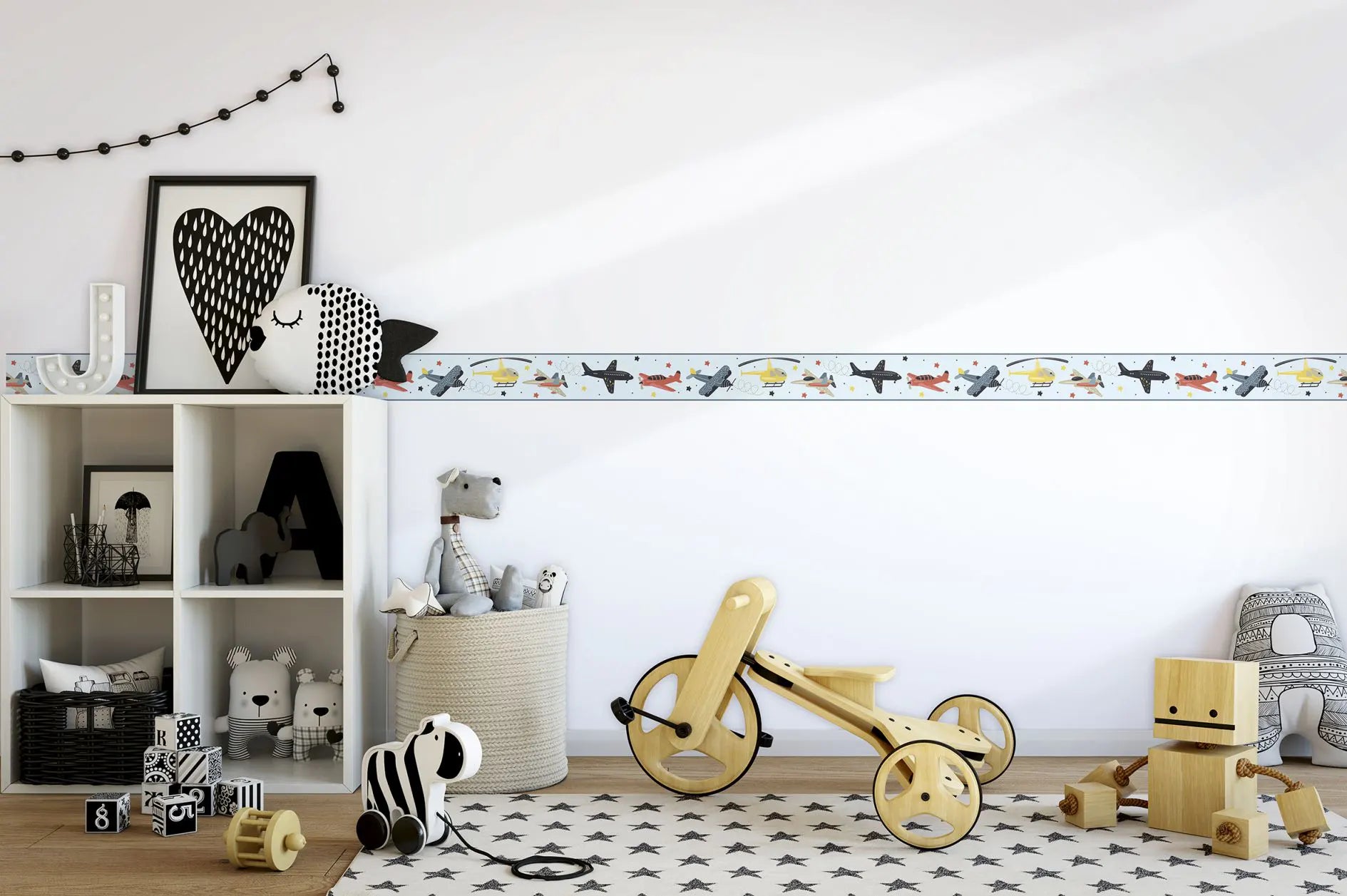 Bordo di carta da parati Kids Walls cod. 45818 Marburg Wallpaper