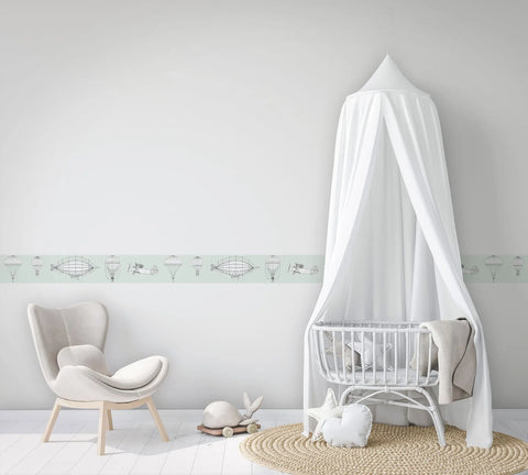 Bordo di carta da parati Kids Walls cod. 45826 Marburg Wallpaper