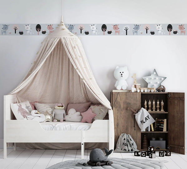 Bordo di carta da parati Kids Walls cod. 45832 Marburg Wallpaper