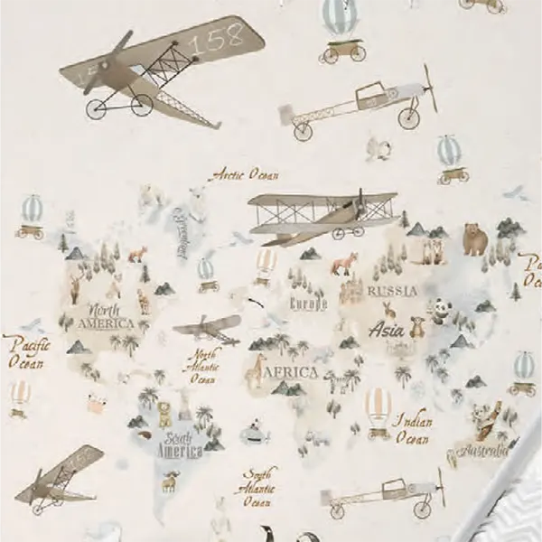Stampa Digitale di Carta da parati Kids Walls cod. 45856 Marburg Wallpaper