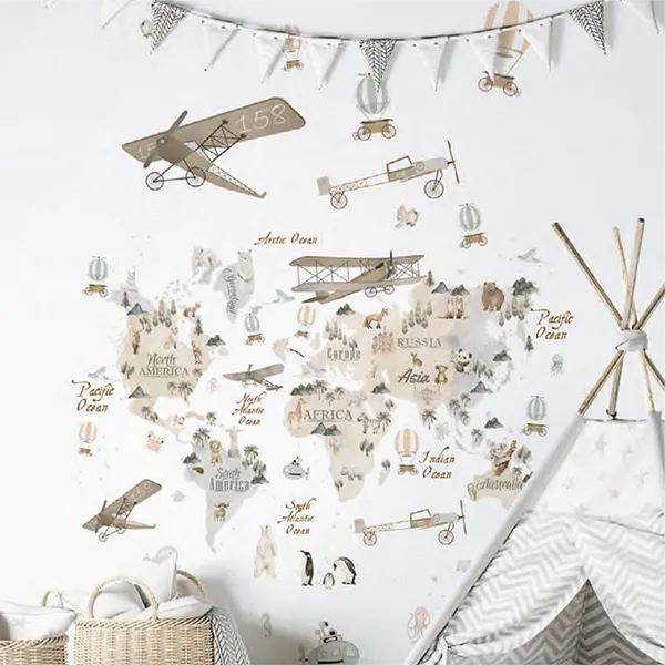 Stampa Digitale di Carta da parati Kids Walls cod. 45858 Marburg Wallpaper