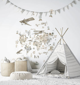 Stampa Digitale di Carta da parati Kids Walls cod. 45858 Marburg Wallpaper