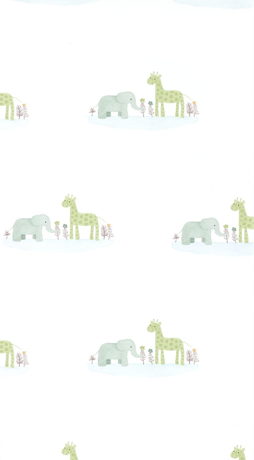 Carta da Parati Marius & Candice Verde Rose & Nino Casadeco Wallpaper