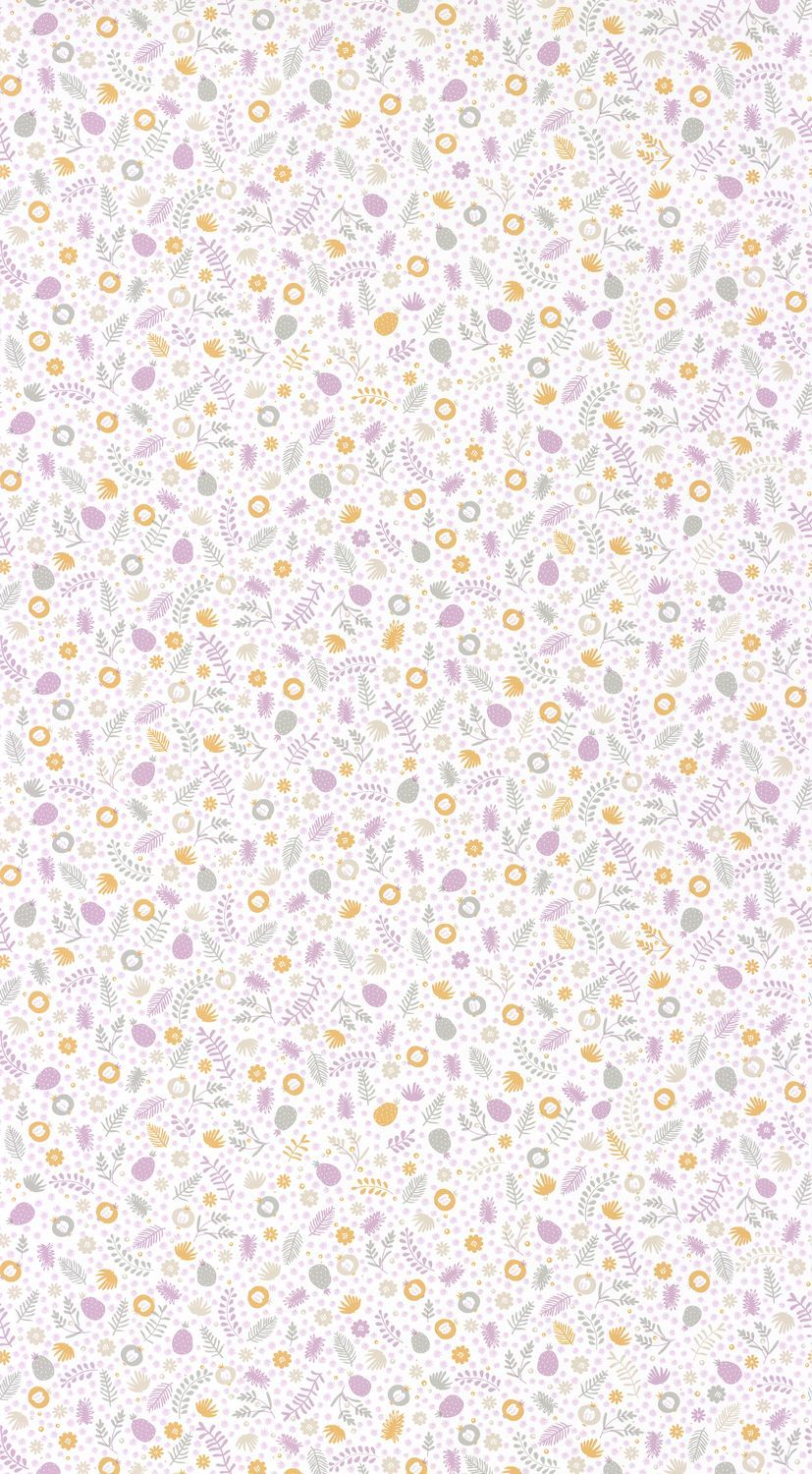 Carta da Parati Gourmande Lilla Rose & Nino Casadeco Wallpaper